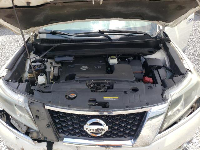 5N1AR2MN9FC664036 - 2015 NISSAN PATHFINDER S WHITE photo 12