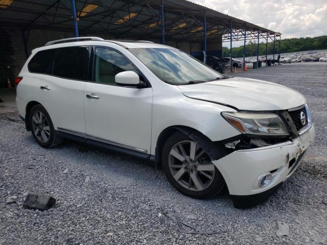5N1AR2MN9FC664036 - 2015 NISSAN PATHFINDER S WHITE photo 4