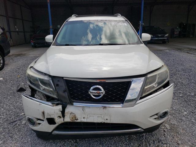 5N1AR2MN9FC664036 - 2015 NISSAN PATHFINDER S WHITE photo 5