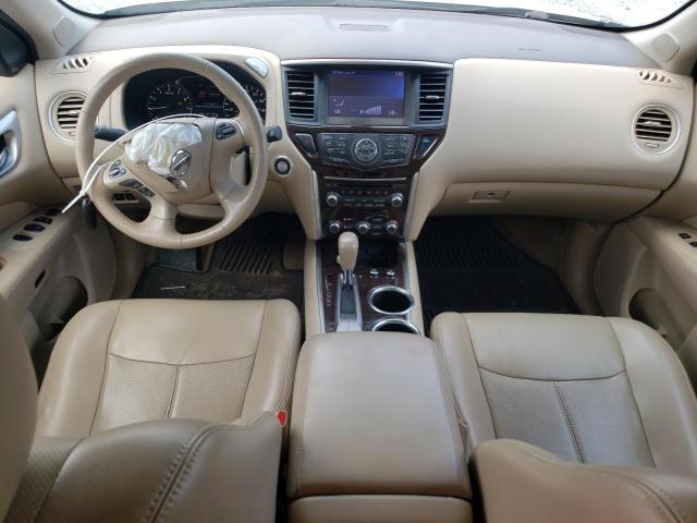 5N1AR2MN9FC664036 - 2015 NISSAN PATHFINDER S WHITE photo 8