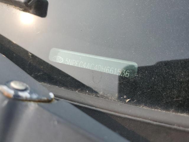 5NPEC4AC4DH661536 - 2013 HYUNDAI SONATA SE ვერცხლისფერი ფოტო 12