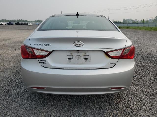 5NPEC4AC4DH661536 - 2013 HYUNDAI SONATA SE ვერცხლისფერი ფოტო 6