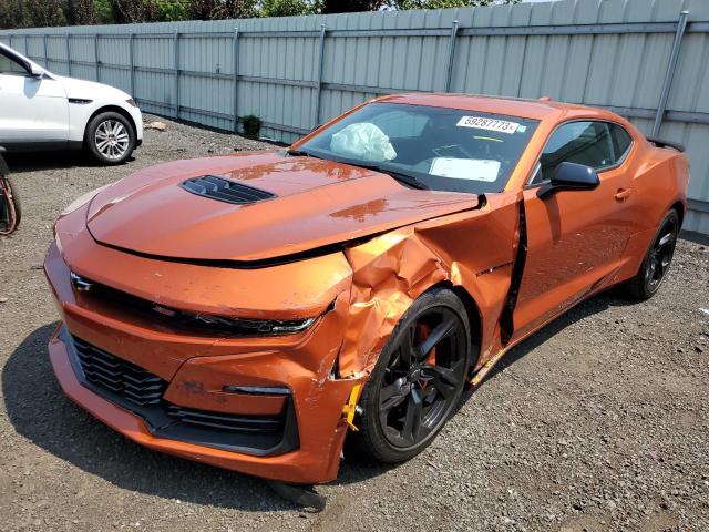 1G1FF1R71P0100707 - 2023 CHEVROLET CAMARO LT1 ORANGE photo 1