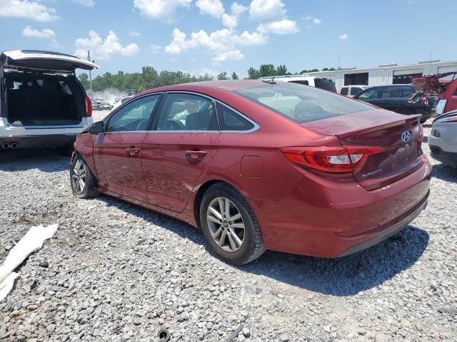 5NPE24AF7GH265411 - 2016 HYUNDAI SONATA SE RED photo 2