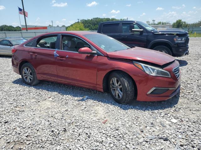 5NPE24AF7GH265411 - 2016 HYUNDAI SONATA SE RED photo 4