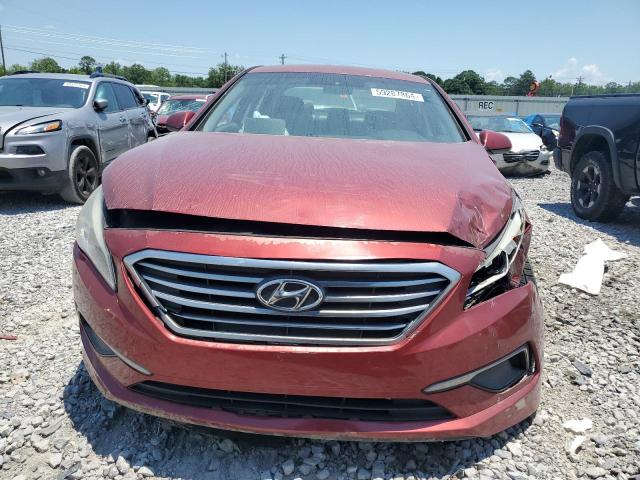 5NPE24AF7GH265411 - 2016 HYUNDAI SONATA SE RED photo 5