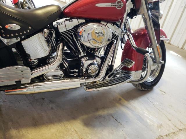 1HD1BWB114Y010680 - 2004 HARLEY-DAVIDSON FLSTCI RED photo 7