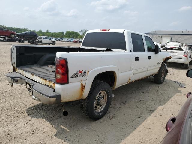 1GCHK23D96F230407 - 2006 CHEVROLET SILVERADO K2500 HEAVY DUTY WHITE photo 3