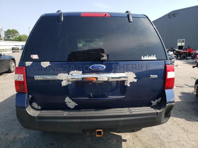 1FMJU1G59BEF31232 - 2011 FORD EXPEDITION XL BLUE photo 6