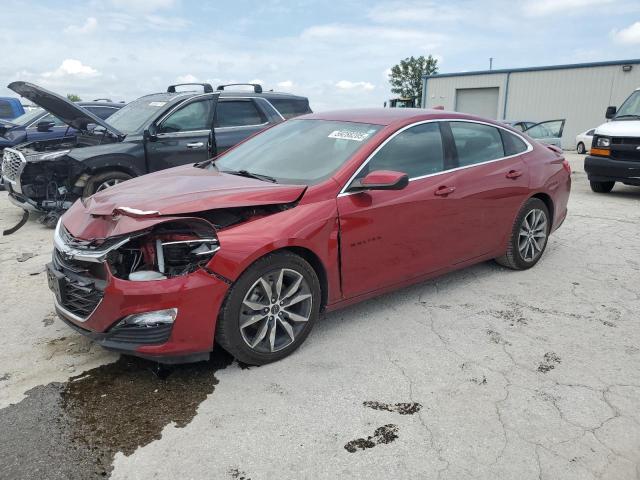 1G1ZG5ST4MF037829 - 2021 CHEVROLET MALIBU RS RED photo 1