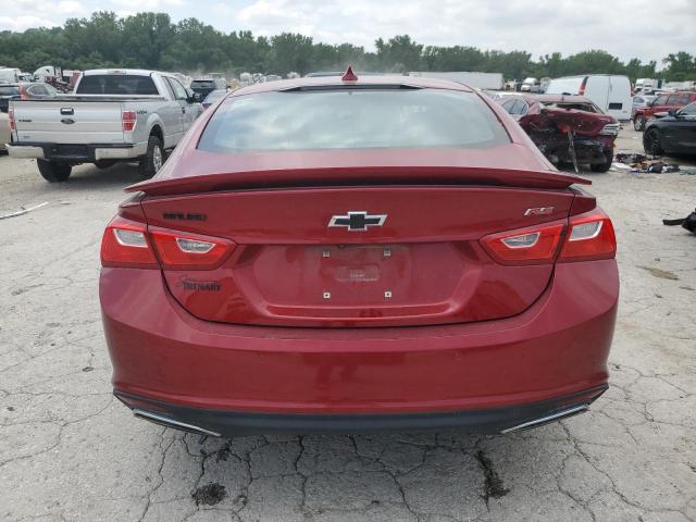 1G1ZG5ST4MF037829 - 2021 CHEVROLET MALIBU RS RED photo 6