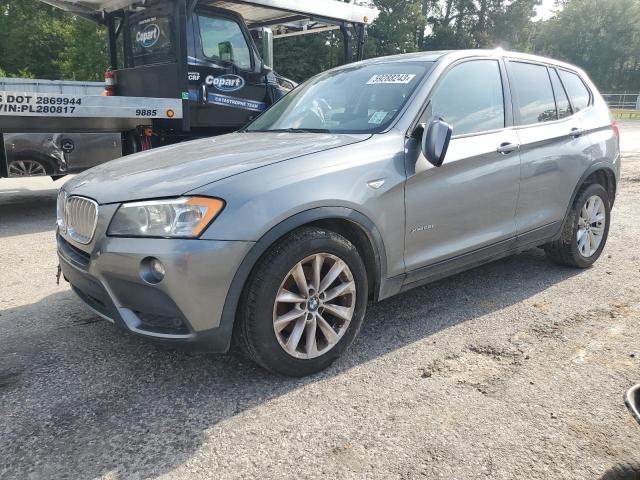 5UXWX9C59D0A17226 - 2013 BMW X3 XDRIVE28I GRAY photo 1