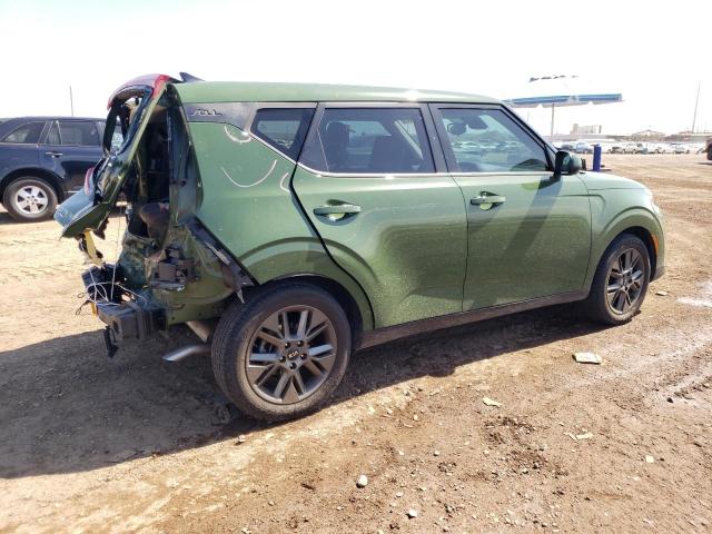 KNDJ33AU1M7127433 - 2021 KIA SOUL EX GREEN photo 3