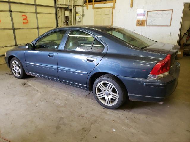YV1RS592582673220 - 2008 VOLVO S60 2.5T BLUE photo 2