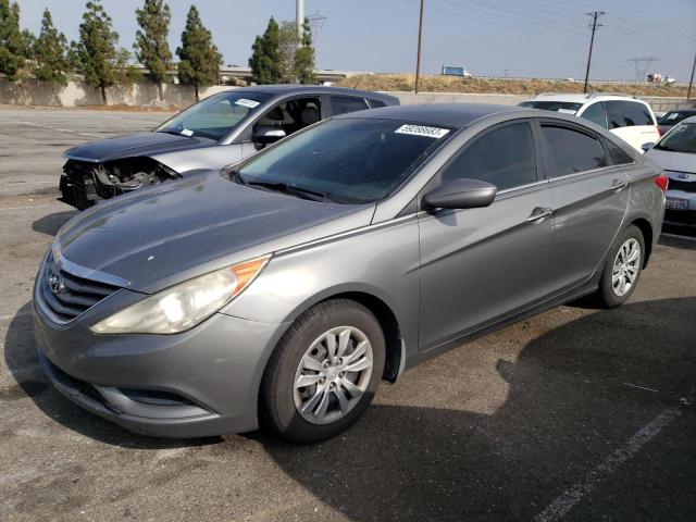 5NPEB4AC7CH494560 - 2012 HYUNDAI SONATA GLS GRAY photo 1