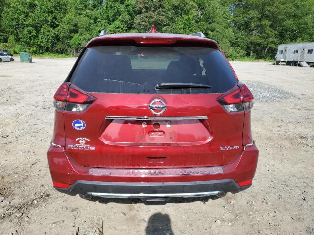5N1AT2MV1JC764755 - 2018 NISSAN ROGUE S RED photo 6