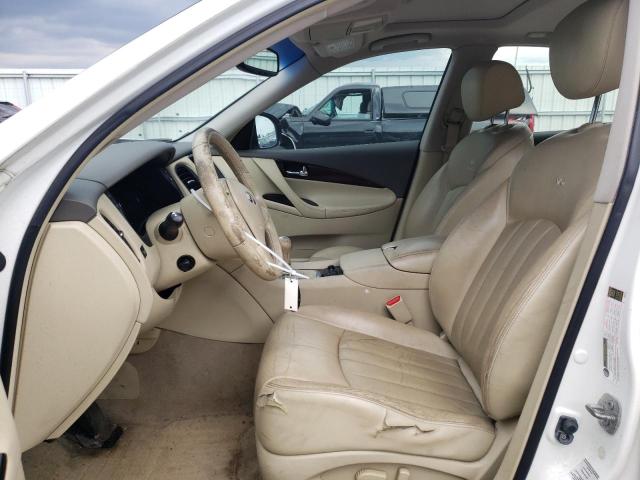 JN1AJ0HR1CM451362 - 2012 INFINITI EX35 BASE Սպիտակ լուսանկար 7