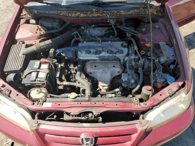 1HGCG56691A083491 - 2001 HONDA ACCORD EX BURGUNDY photo 11