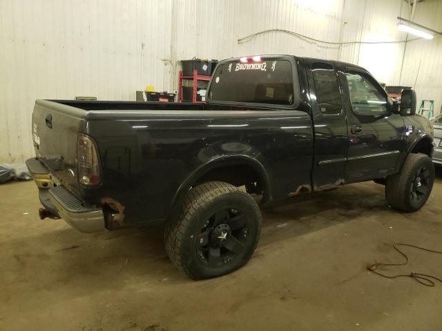 2FTRX18L73CA25191 - 2003 FORD F150 4WD BLACK photo 3