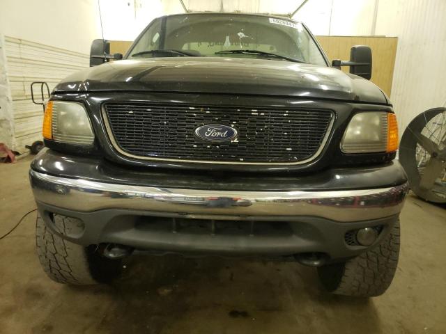 2FTRX18L73CA25191 - 2003 FORD F150 4WD BLACK photo 5