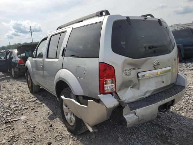 5N1AR18U28C620782 - 2008 NISSAN PATHFINDER S SILVER photo 2