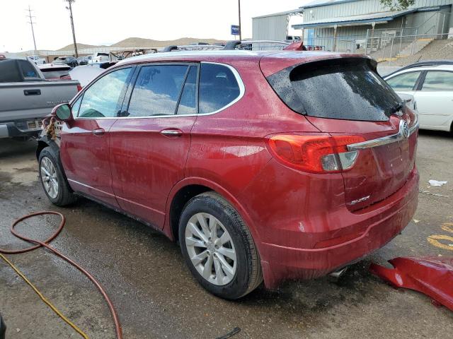 LRBFX1SA8JD010589 - 2018 BUICK ENVISION ESSENCE BURGUNDY photo 2
