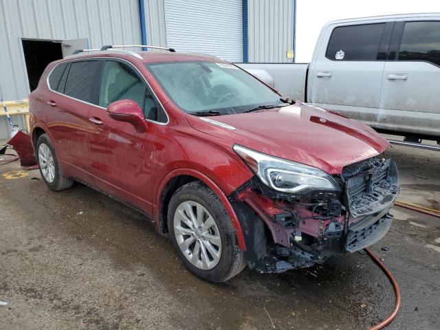 LRBFX1SA8JD010589 - 2018 BUICK ENVISION ESSENCE BURGUNDY photo 4