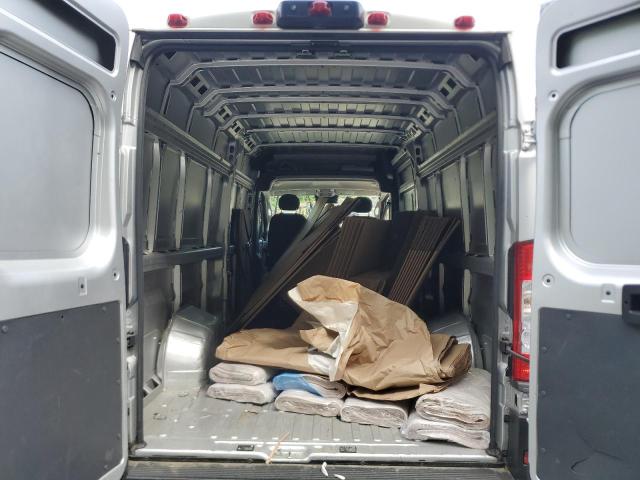 3C6MRVJG6PE537058 - 2023 RAM PROMASTER CARGO VAN 3500 HIGH ვერცხლისფერი ფოტო 10
