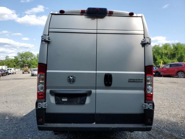3C6MRVJG6PE537058 - 2023 RAM PROMASTER CARGO VAN 3500 HIGH ვერცხლისფერი ფოტო 6