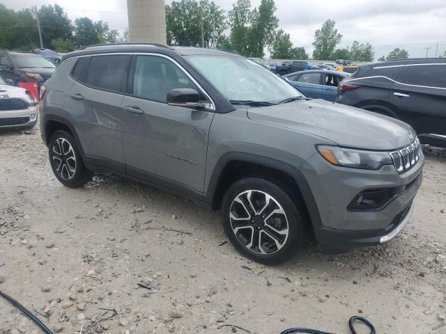 3C4NJDCB1NT101503 - 2022 JEEP COMPASS LIMITED 灰色 照片 4