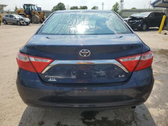 4T1BF1FK6GU602888 - 2016 TOYOTA CAMRY LE BLUE photo 6