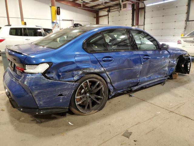 WBS33AY03NFL86621 - 2022 BMW M3 COMPETITION BLUE photo 3