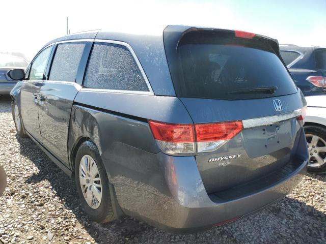 5FNRL5H29EB094972 - 2014 HONDA ODYSSEY LX GRAY photo 2