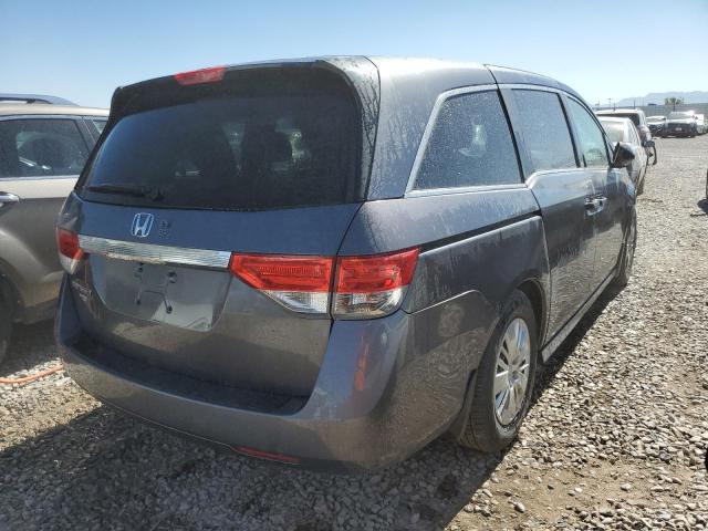 5FNRL5H29EB094972 - 2014 HONDA ODYSSEY LX GRAY photo 3