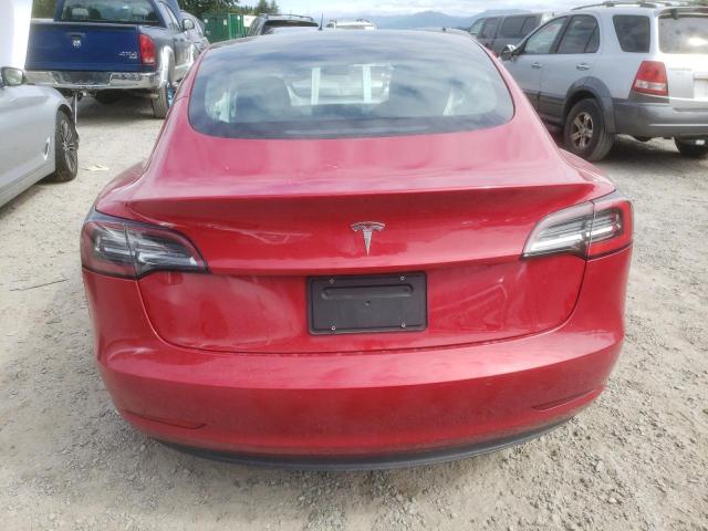 5YJ3E1EA6JF003591 - 2018 TESLA MODEL 3 RED photo 6