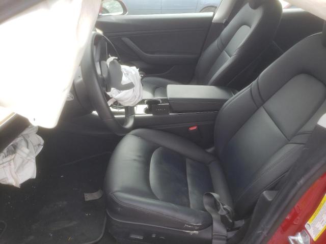 5YJ3E1EA6JF003591 - 2018 TESLA MODEL 3 RED photo 7