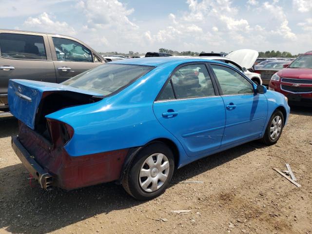 4T1BE32K33U249136 - 2003 TOYOTA CAMRY LE BLUE photo 3