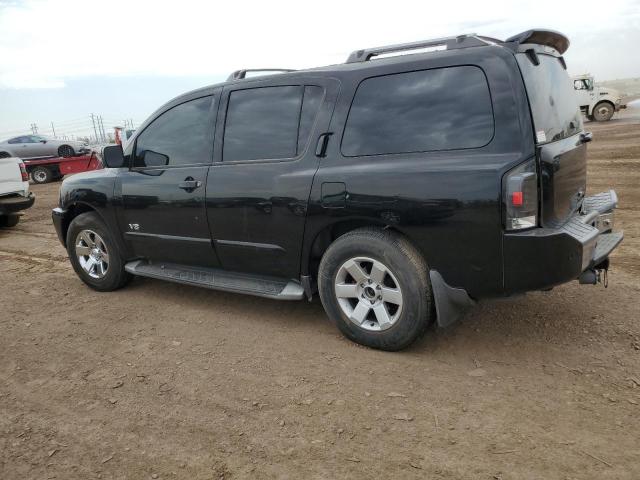 5N1AA08A15N702011 - 2005 NISSAN ARMADA SE BLACK photo 2