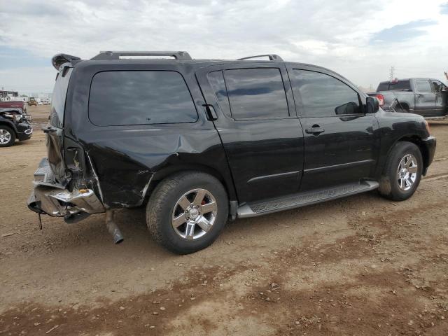 5N1AA08A15N702011 - 2005 NISSAN ARMADA SE BLACK photo 3