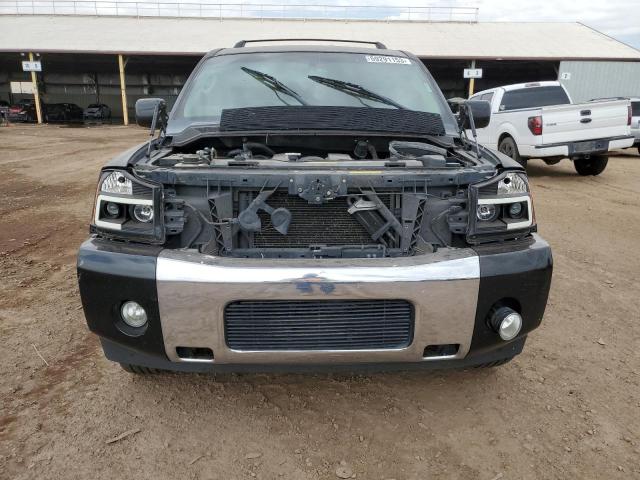 5N1AA08A15N702011 - 2005 NISSAN ARMADA SE BLACK photo 5