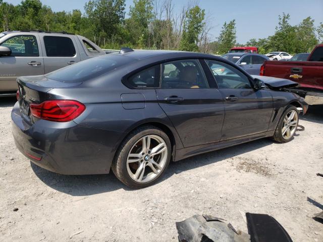 WBA4J3C58JBG90979 - 2018 BMW 430XI GRAN COUPE GRAY photo 3