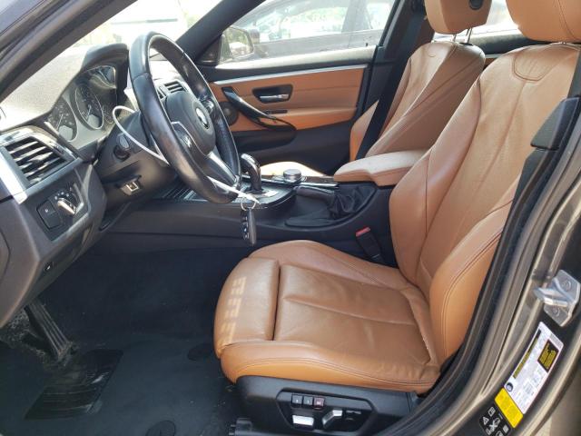 WBA4J3C58JBG90979 - 2018 BMW 430XI GRAN COUPE GRAY photo 7