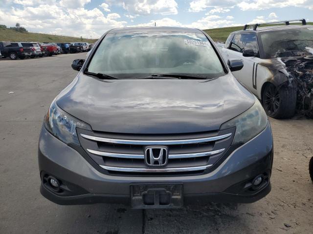 2HKRM4H53EH695829 - 2014 HONDA CR-V EX GRAY photo 5