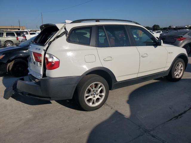 WBXPA734X4WC41236 - 2004 BMW X3 2.5I WHITE photo 3