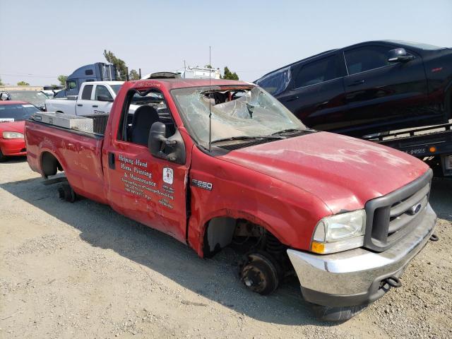 1FTNF20L63EA66635 - 2003 FORD F250 SUPER DUTY RED photo 4