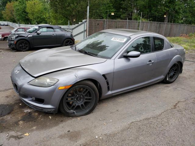 JM1FE173540139628 - 2004 MAZDA RX8 GRAY photo 1