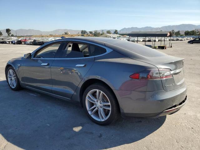 5YJSA1CG1DFP19978 - 2013 TESLA MODEL S Մոխրագույն լուսանկար 2