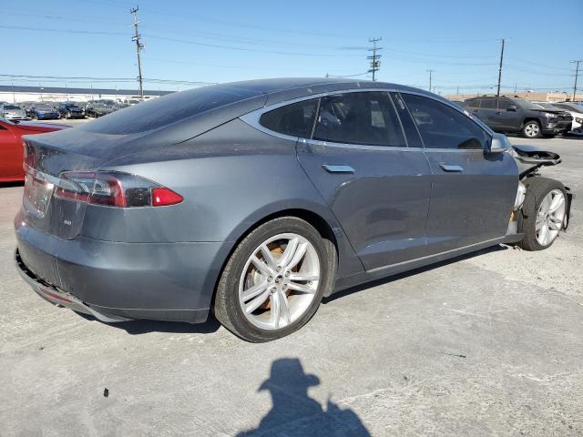 5YJSA1CG1DFP19978 - 2013 TESLA MODEL S Մոխրագույն լուսանկար 3
