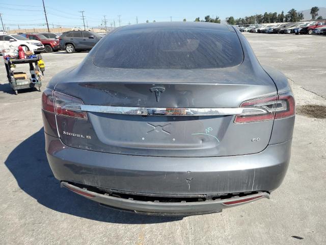 5YJSA1CG1DFP19978 - 2013 TESLA MODEL S Մոխրագույն լուսանկար 6