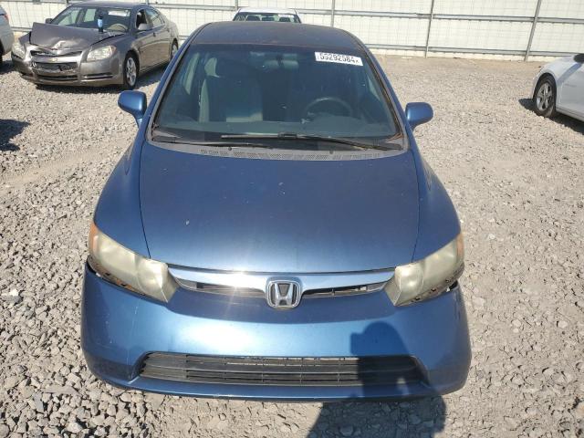 1HGFA16578L046825 - 2008 HONDA CIVIC LX BLUE photo 5